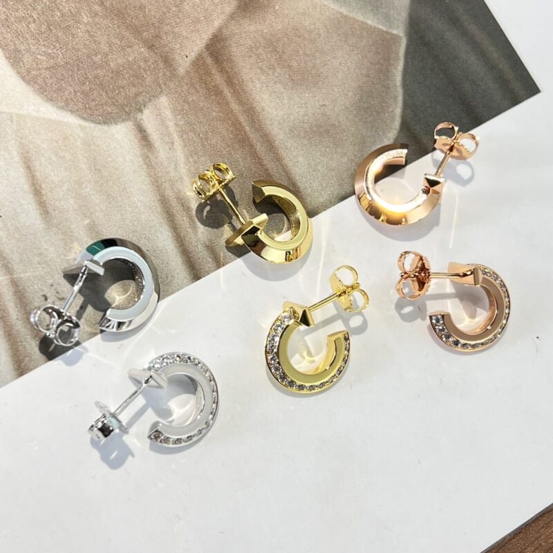 ☑️TIFFANY&Co.蒂芙尼T1圆形耳环耳钉 - Image 8