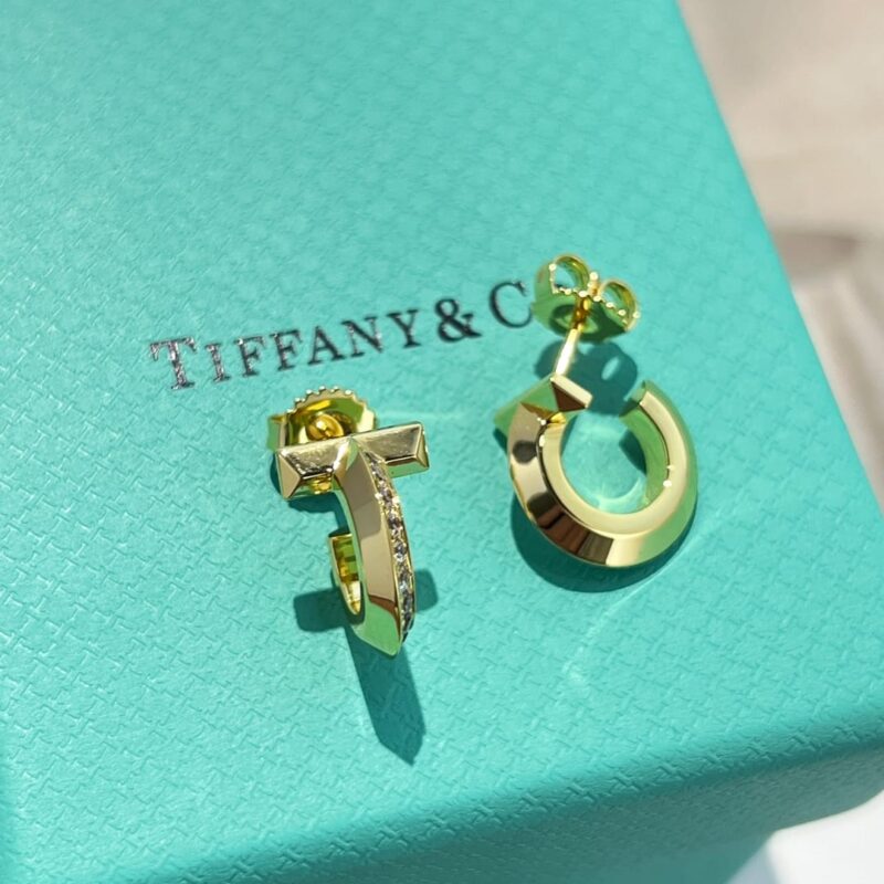 ☑️TIFFANY&Co.蒂芙尼T1圆形耳环耳钉 - Image 10