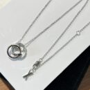 ☑️TIFFANY&Co.蒂芙尼X扣环双环圈形项链
