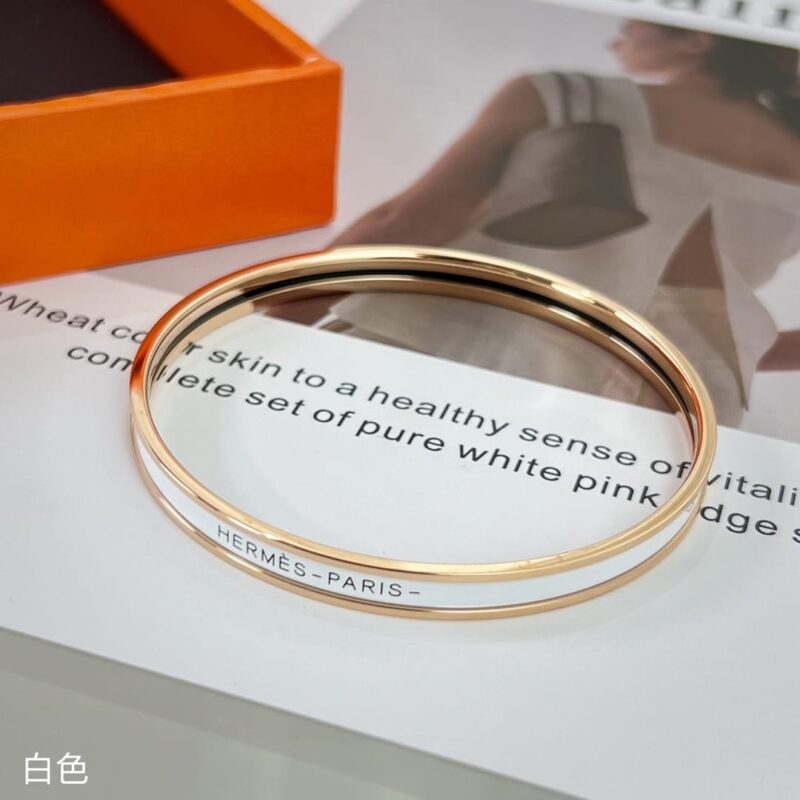 HERMES 爱马仕UNI BANGLE 圆形圆环手镯手环 - Image 20