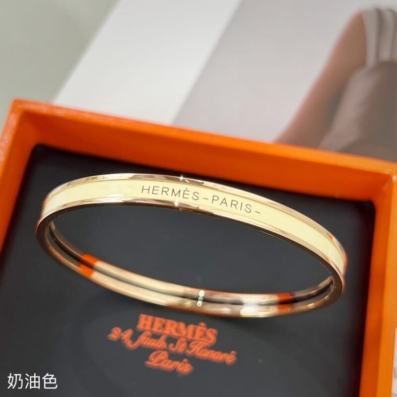 HERMES 爱马仕UNI BANGLE 圆形圆环手镯手环 - Image 9