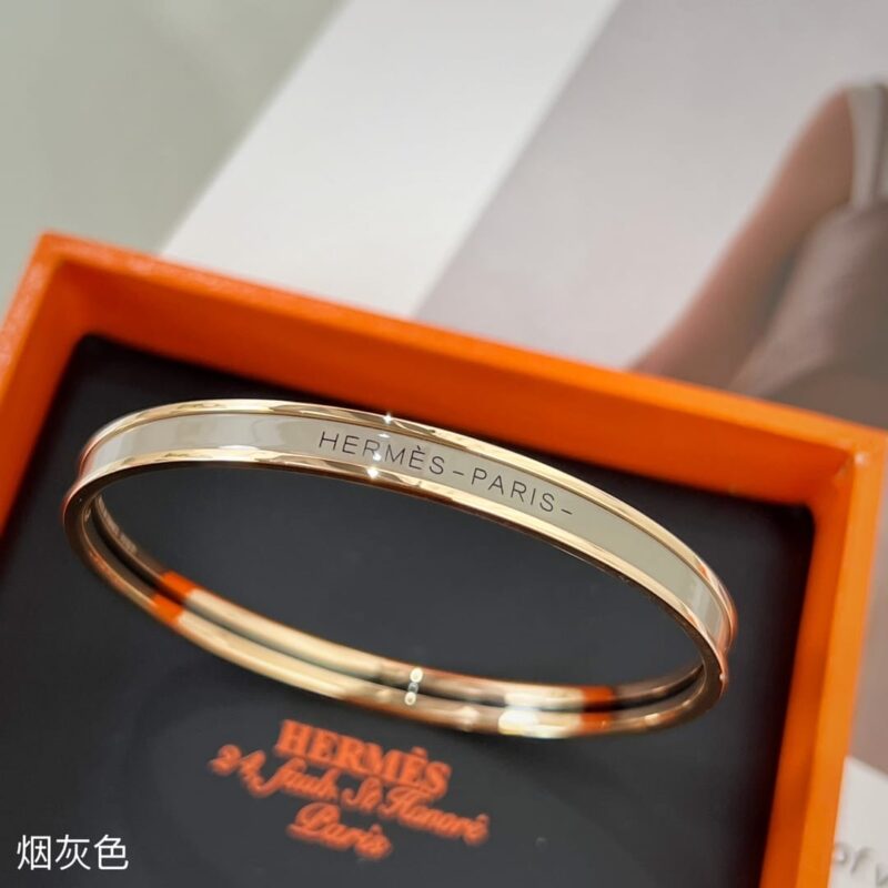 HERMES 爱马仕UNI BANGLE 圆形圆环手镯手环 - Image 8