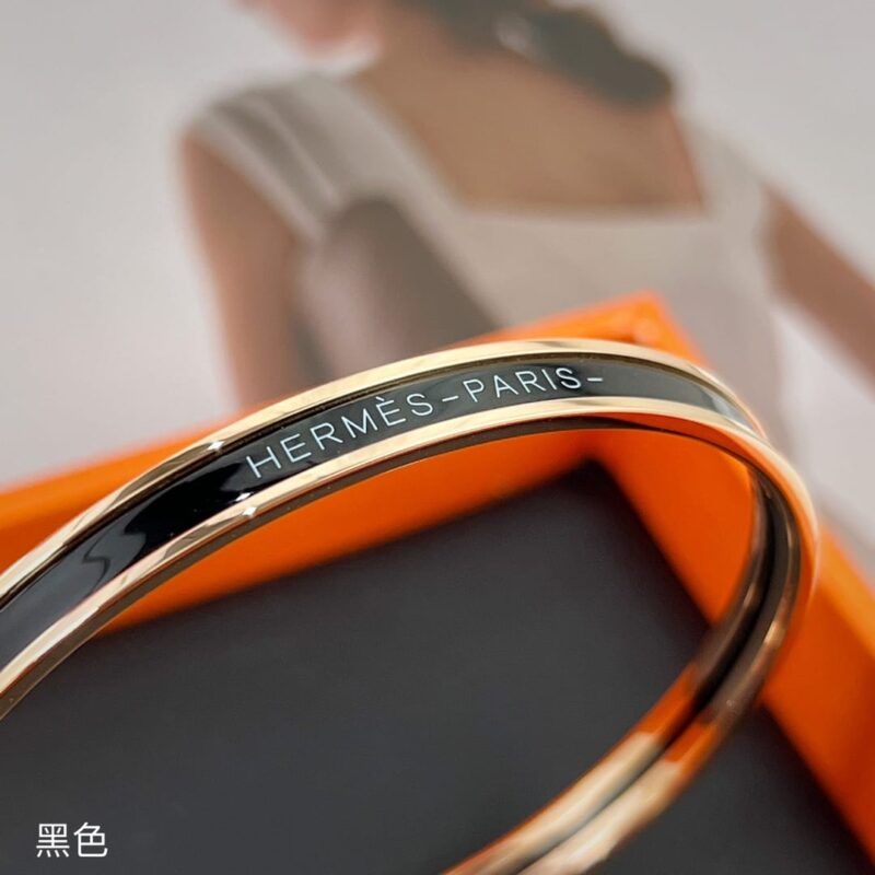 HERMES 爱马仕UNI BANGLE 圆形圆环手镯手环 - Image 30