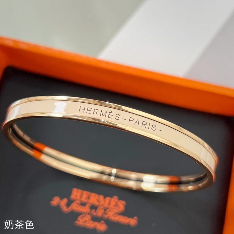 HERMES 爱马仕UNI BANGLE 圆形圆环手镯手环 - Image 32