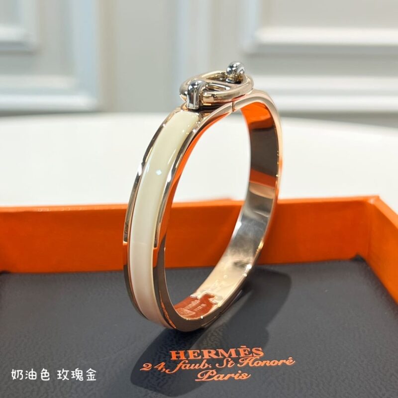 HERMES 爱马仕MINI CLIC CHAINE D’ANCRE BRACELET猪鼻手镯手环 - Image 26