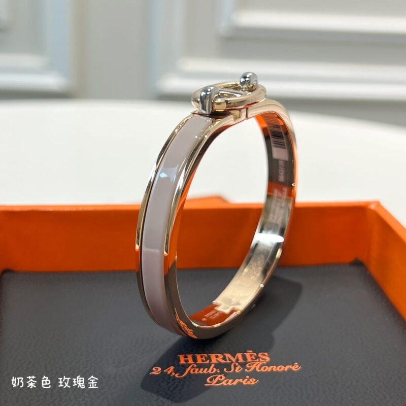 HERMES 爱马仕MINI CLIC CHAINE D’ANCRE BRACELET猪鼻手镯手环 - Image 29