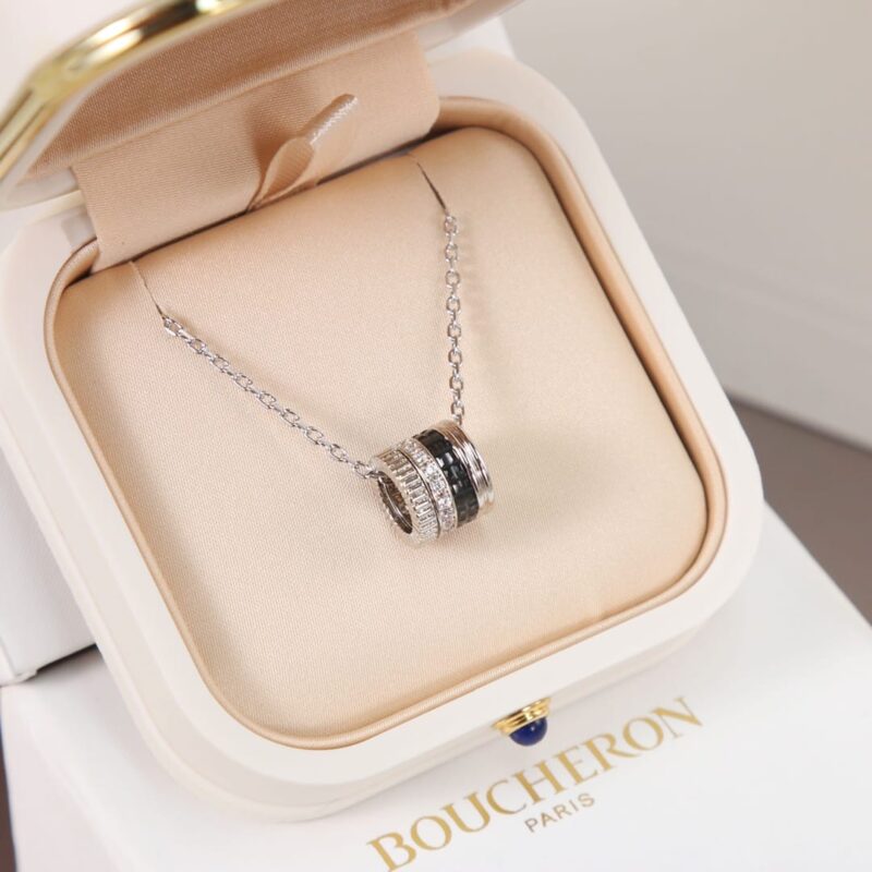 BOUCHERON/宝诗龙Quatre Classique系列 周冬雨同款 陶瓷项链 - Image 8