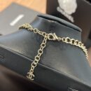 ☑️CHANEL香奈儿双c金色桃心爱心项链
