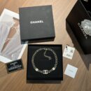 ☑️CHANEL香奈儿双c金色项链