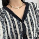☑️CHANEL香奈儿双c金色项链