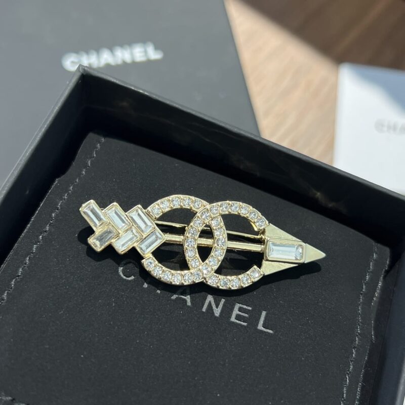 ☑️CHANEL香奈儿双c箭头胸针 - Image 2