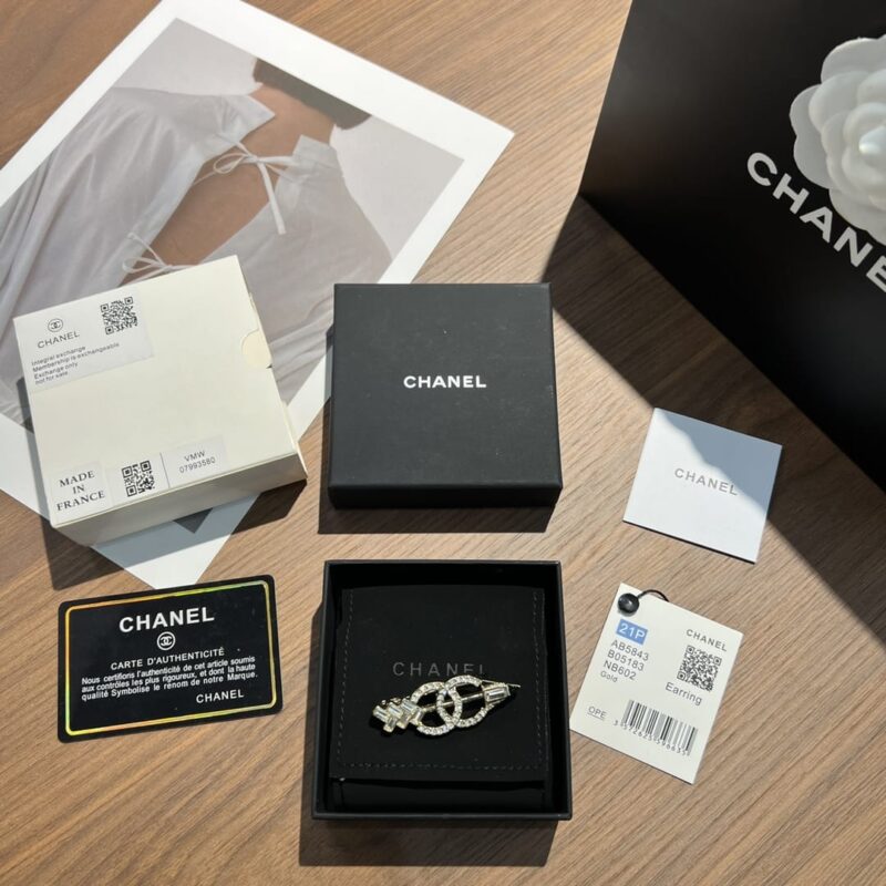 ☑️CHANEL香奈儿双c箭头胸针 - Image 3