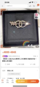 ☑️CHANEL香奈儿双c箭头胸针