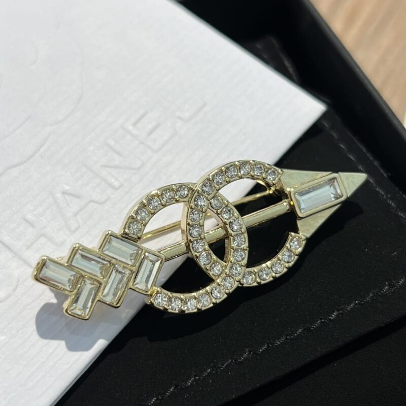 ☑️CHANEL香奈儿双c箭头胸针 - Image 8