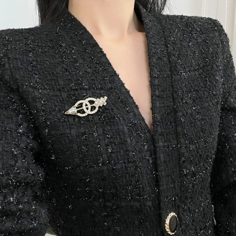 ☑️CHANEL香奈儿双c箭头胸针 - Image 10