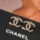 ☑️CHANEL香奈儿c1双c鱼纹尾耳钉耳环