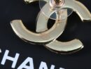 ☑️CHANEL香奈儿c1双c黑白耳钉耳环