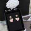 ☑️CHANEL香奈儿c2双c桃心爱心耳钉耳环