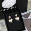 ☑️CHANEL香奈儿c2双c桃心爱心耳钉耳环