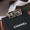 ☑️CHANEL香奈儿c1双c方形耳钉耳环