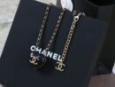 ☑️CHANEL香奈儿双c桃心爱心镜子项链