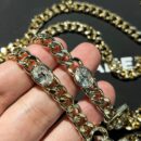 ☑️CHANEL香奈儿双c桃心爱心腰带腰链 项链