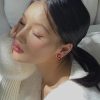 MIU MIU缪缪纽扣耳钉耳环