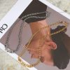 ☑️CHANEL香奈儿中古链条字母项链