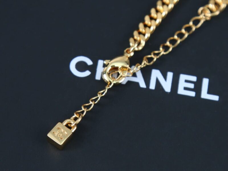 ☑️CHANEL香奈儿中古链条字母项链 - Image 12
