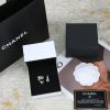 ☑️CHANEL香奈儿coco crush系列菱格纹不对称耳钉耳环