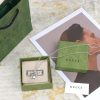 古驰gucci桃心爱心项链