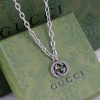 古驰gucci双G项链
