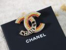 ☑️CHANEL香奈儿双c彩钻镂空胸针