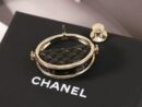 ☑️CHANEL香奈儿双c圆形胸针