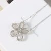 wsxc1676982342379_7.jpg Van Cleef &Arpels 梵克雅宝Rose de Noel满钻花朵项链 耳拍耳钉