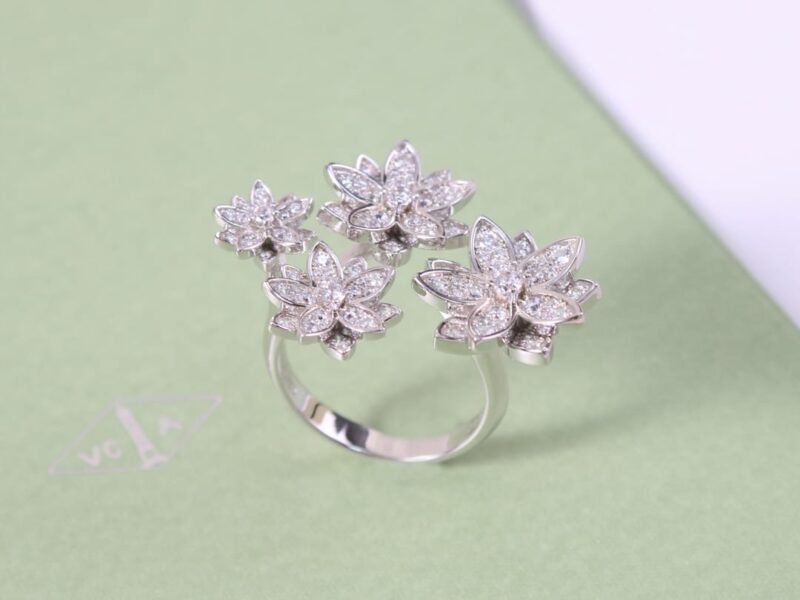Van Cleef &Arpels 梵克雅宝莲花戒指 - Image 7