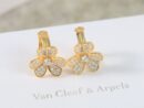 Van Cleef &Arpels 梵克雅宝三叶草耳拍耳钉