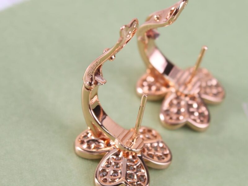 Van Cleef &Arpels 梵克雅宝三叶草耳拍耳钉 - Image 13