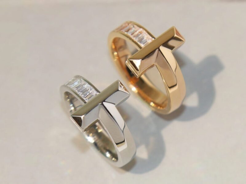 ☑️TIFFANY&Co.蒂芙尼T1方钻戒指 - Image 4