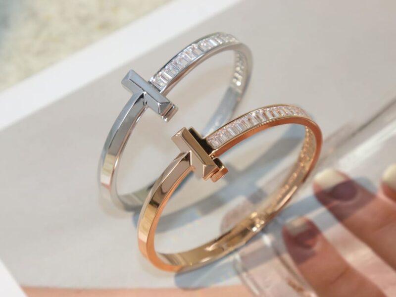 ☑️TIFFANY&Co.蒂芙尼T1方钻手镯手环 - Image 4
