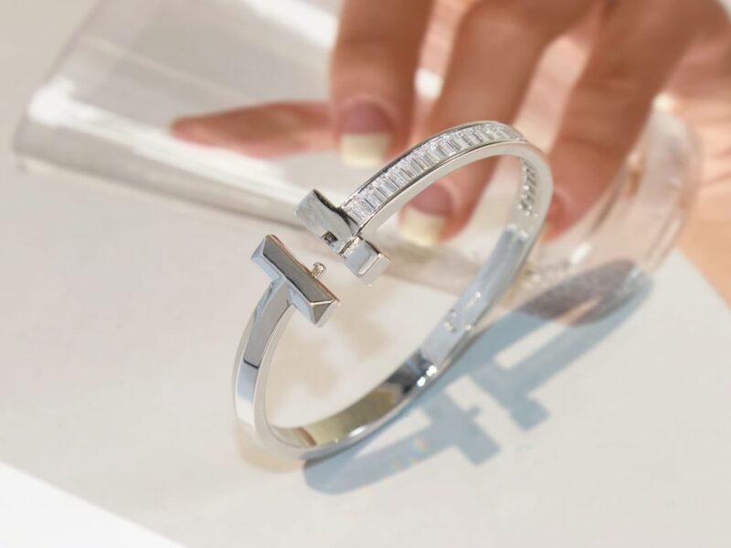 ☑️TIFFANY&Co.蒂芙尼T1方钻手镯手环 - Image 10