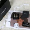 ☑️CHANEL香奈儿c2金色双c桃心爱心耳钉耳环