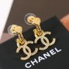 ☑️CHANEL香奈儿c2金色双c桃心爱心耳钉耳环