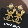 ☑️CHANEL香奈儿c2金色双c桃心爱心耳钉耳环