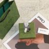 古驰gucci双G黑白陶瓷戒指