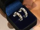 ☑️TIFFANY&Co.蒂芙尼分色交叉耳钉耳环