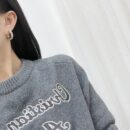☑️TIFFANY&Co.蒂芙尼分色交叉耳钉耳环