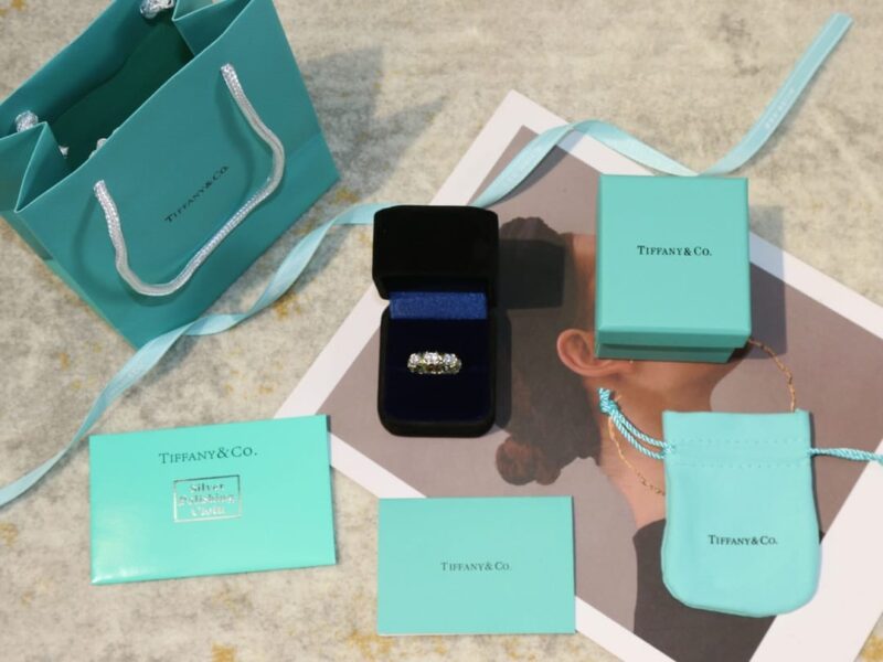 ☑️TIFFANY&Co.蒂芙尼分色交叉戒指 - Image 3