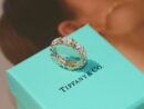 ☑️TIFFANY&Co.蒂芙尼分色交叉戒指