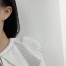 ☑️TIFFANY&Co.蒂芙尼分色交叉耳钉耳环